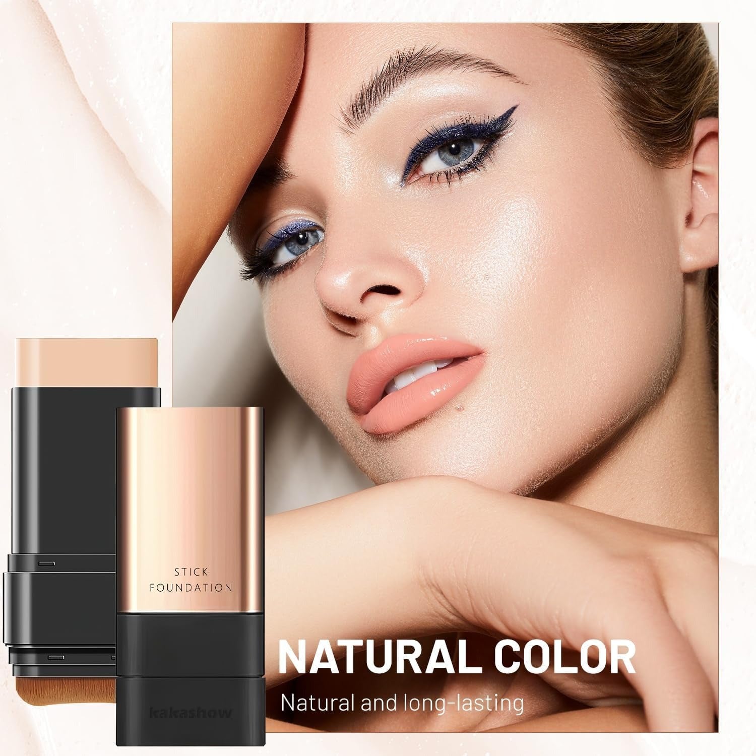 Korean 2 in 1  Luxury Anti-Wrinkle Foundation Stick